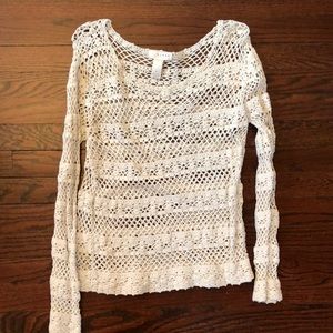 Crochet sweater